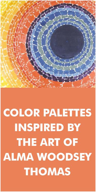 Color Palettes Inspired by the Art of Alma Woodsey Thomas